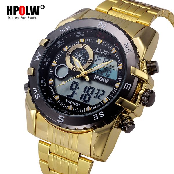 electronic sport watch brand fashion men's watches led digital full stainless steel quartz wristwatch relogio masculino, Slivery;brown
electronic sport watch brand fashion men's watches led digital full stainless steel quartz wristwatch relogio masculino, Slivery;brown