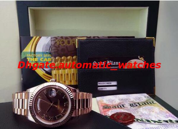 luxury watches original box 41mm 18kt rose gold daydate ii chocolate roman 218235 sant blanc new automatic men's watch
luxury watches original box 41mm 18kt rose gold daydate ii chocolate roman 218235 sant blanc new automatic men's watch