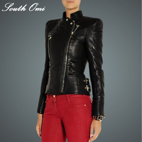 cool punk motorcycle women black rivet brand faux soft leather jackets pu blazer zippers coat outerwear jaquetas de couro
cool punk motorcycle women black rivet brand faux soft leather jackets pu blazer zippers coat outerwear jaquetas de couro