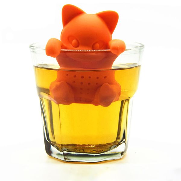 cat tea infuser strainer filter silicone creative cute silicone kitchen bar drinkware tea bag accessories tool dhl
cat tea infuser strainer filter silicone creative cute silicone kitchen bar drinkware tea bag accessories tool dhl