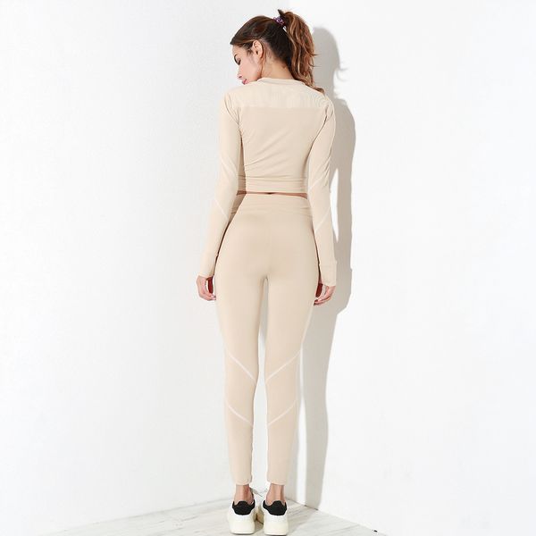 Pullover Sexy Mesh Splicing Women 'S Set Fitness Suit Women Sporting Tracksuit Long Sleeve Leggings Workout Sportswear Suits Female
Pullover Sexy Mesh Splicing Women 'S Set Fitness Suit Women Sporting Tracksuit Long Sleeve Leggings Workout Sportswear Suits Female