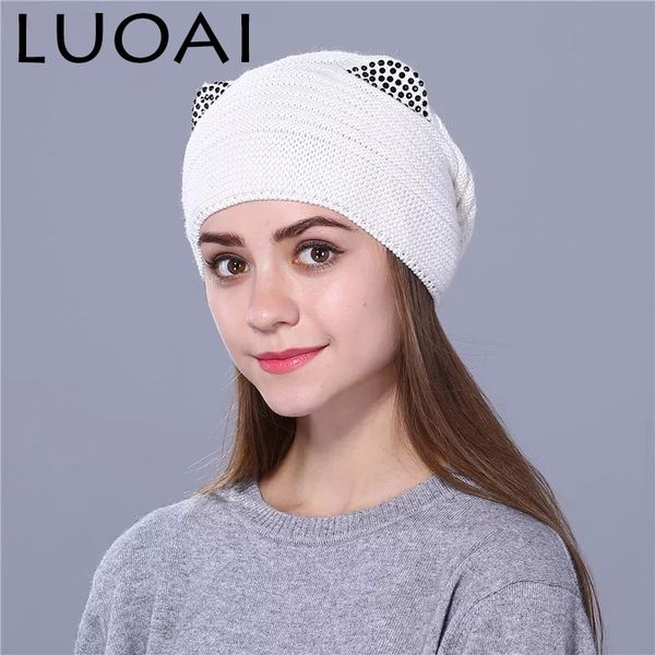 luoai vendita calda orecchie di gao delle donne cappello lavorato a maglia acrilico caldo inverno beanie caps crochet della pe
luoai vendita calda orecchie di gao delle donne cappello lavorato a maglia acrilico caldo inverno beanie caps crochet della pe