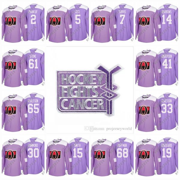 Youth 2018 Fights Cancer Matt Duchene Ottawa Senators Erik Karlsson Craig Anderson Stone Phaneuf Mike Condon Derick Ryan Hockey Jersey
Youth 2018 Fights Cancer Matt Duchene Ottawa Senators Erik Karlsson Craig Anderson Stone Phaneuf Mike Condon Derick Ryan Hockey Jersey