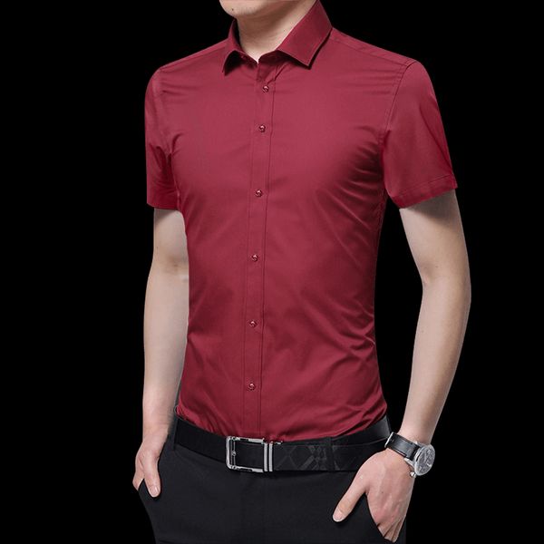 fashion brand men short sleeve shirt summer slim elegant men's dress shirt size s l xl 2xl 3xl 4xl 5xl, White;black
fashion brand men short sleeve shirt summer slim elegant men's dress shirt size s l xl 2xl 3xl 4xl 5xl, White;black