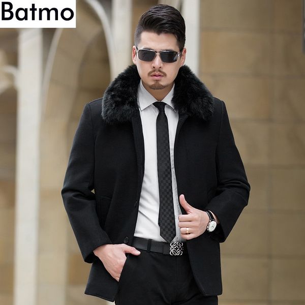 batmo 2018 new arrival winter wool warm liner casual trench coat men,men's winter jackets ,plus-size -5xl 1705, Black
batmo 2018 new arrival winter wool warm liner casual trench coat men,men's winter jackets ,plus-size -5xl 1705, Black