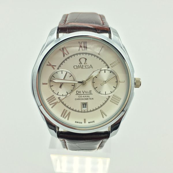 selling men and women fashion leather strap calendar waterproof watch wholesale luxury classic quartz watch, Slivery;brown
selling men and women fashion leather strap calendar waterproof watch wholesale luxury classic quartz watch, Slivery;brown