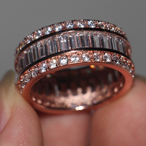 fashion jewelry women engagement jewelry ring rose gold princess cut cz 5a zircon stone 925 sterling silver wedding band ring, Slivery;golden
fashion jewelry women engagement jewelry ring rose gold princess cut cz 5a zircon stone 925 sterling silver wedding band ring, Slivery;golden