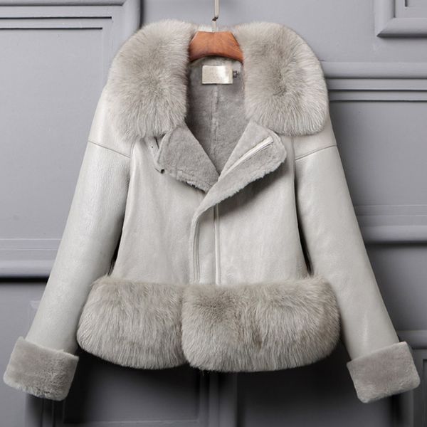fur story women double faced leather coat real sheep shearing fur and synthetic sheep leather jacket fashion style 17167, Black
fur story women double faced leather coat real sheep shearing fur and synthetic sheep leather jacket fashion style 17167, Black