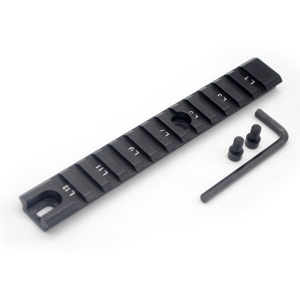 new style tactical 6'' inch 13 slots black picatinny moe rail sections for 21mm rail weaver mount system ing
new style tactical 6'' inch 13 slots black picatinny moe rail sections for 21mm rail weaver mount system ing