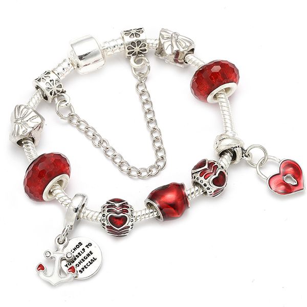 baopon dropshipping new design charm bracelets for women silver color love heart pendants bracelet beads & charms gift, Golden;silver
baopon dropshipping new design charm bracelets for women silver color love heart pendants bracelet beads & charms gift, Golden;silver
