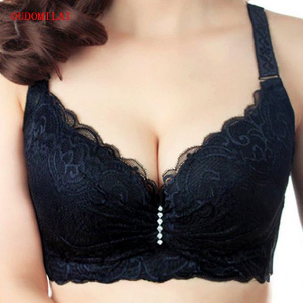 oudomilai push up bra big size lace bralette adjusted soutien gorge brassiere underwear padded c d bh plus bras for women, Red;black
oudomilai push up bra big size lace bralette adjusted soutien gorge brassiere underwear padded c d bh plus bras for women, Red;black