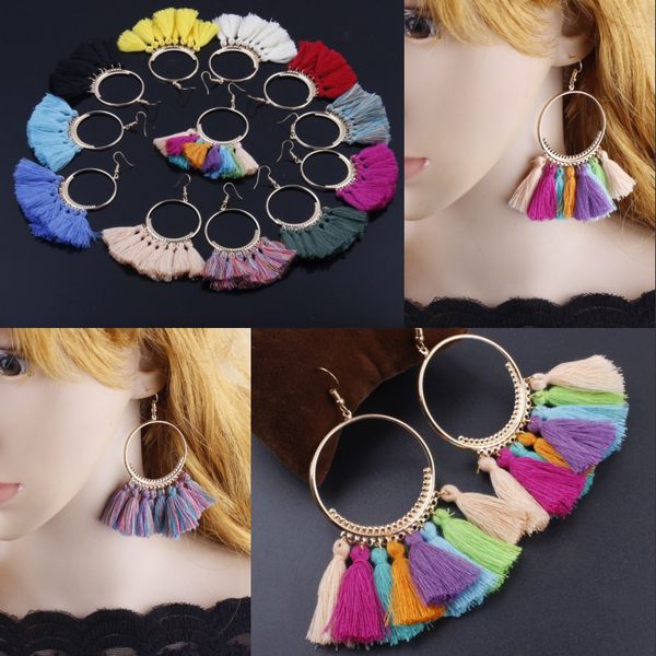 17 Style Tassel Earrings Fashion Creative Europe and America Jewelry Big Circle Earrings Accessories Bohemian Fringe Earrings Free DHL G794R
17 Style Tassel Earrings Fashion Creative Europe and America Jewelry Big Circle Earrings Accessories Bohemian Fringe Earrings Free DHL G794R