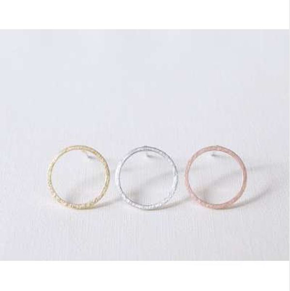 shuangshuo fashion new multicolor bushed open round stud earrings for women simple geometric circle party earrings jewelry, Golden;silver
shuangshuo fashion new multicolor bushed open round stud earrings for women simple geometric circle party earrings jewelry, Golden;silver