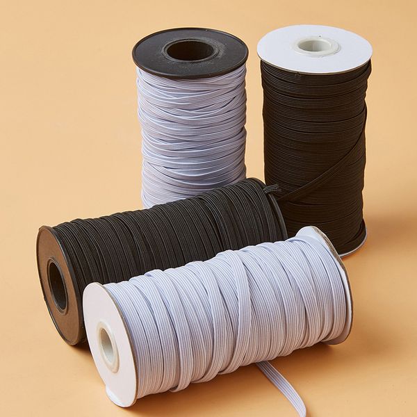 1/4"(6mm) white black elastic 1 roll 100 yards sewing stretch band diy handmade materials wedding gift wrap
1/4"(6mm) white black elastic 1 roll 100 yards sewing stretch band diy handmade materials wedding gift wrap