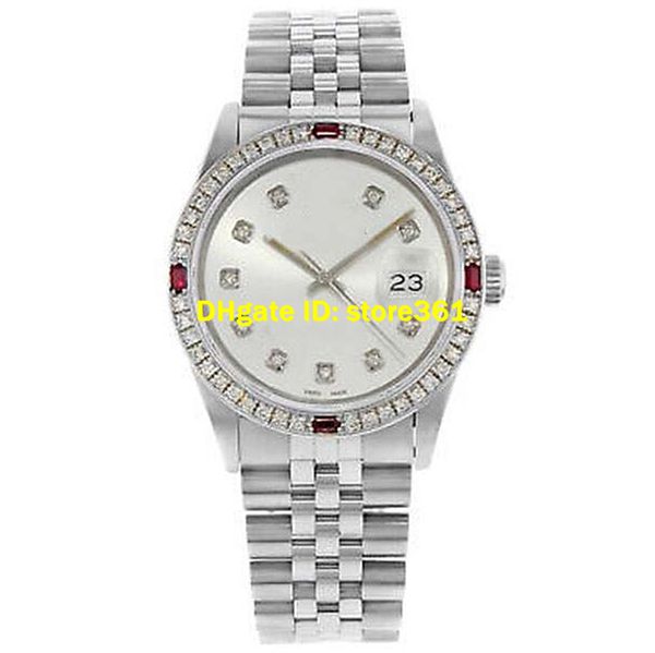christmas gift luxury mens watches wristwatch 16014 custom diamond bezel dial steel automatic men's watch, Slivery;brown
christmas gift luxury mens watches wristwatch 16014 custom diamond bezel dial steel automatic men's watch, Slivery;brown
