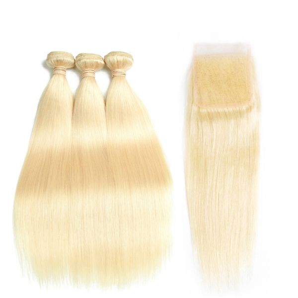 elibess har-peruvian straight 3 bundles 50g/piece with 613 blonde color closure hair human hair with 4x4 closure, Black
elibess har-peruvian straight 3 bundles 50g/piece with 613 blonde color closure hair human hair with 4x4 closure, Black