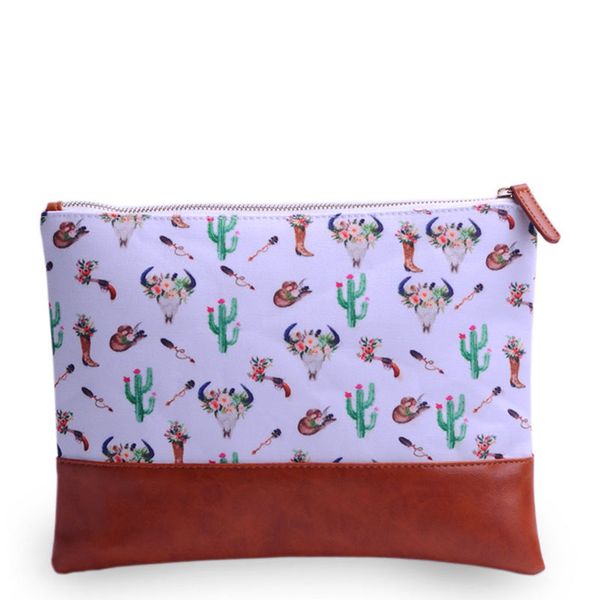 bullskull cosmetic bag wholesale blanks patchwork cactus print makeup bag arrow boots flat clutch accessories bag dom106657
bullskull cosmetic bag wholesale blanks patchwork cactus print makeup bag arrow boots flat clutch accessories bag dom106657
