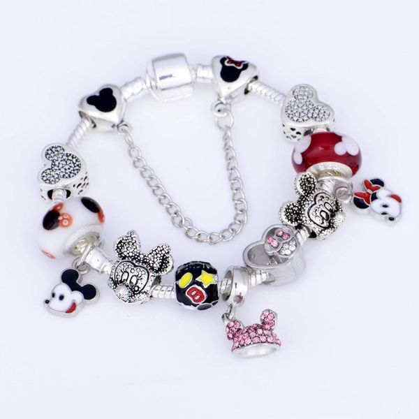 925 Murano Charm beads bracelet For Children Original DIY Jewelry Style Fit Pandora Cartoon bracelet jewelry
925 Murano Charm beads bracelet For Children Original DIY Jewelry Style Fit Pandora Cartoon bracelet jewelry