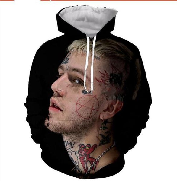 2018 new fashion couples men women hd rapper lil peep funny 3d print hoodies sweater sweatshirt jacket pullover l0m066, Black
2018 new fashion couples men women hd rapper lil peep funny 3d print hoodies sweater sweatshirt jacket pullover l0m066, Black