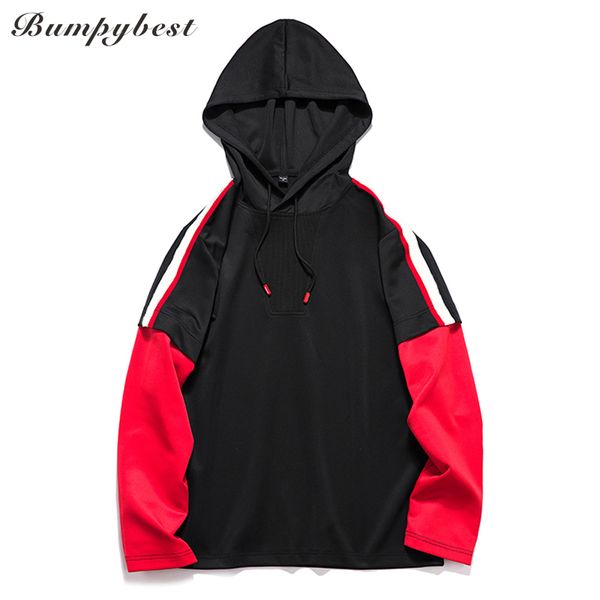 bumpybeast spring autumn hooded sweatshirt men clothing hoodies pullover brand patchwork streetwear mens hoody sportswear wy26, Black
bumpybeast spring autumn hooded sweatshirt men clothing hoodies pullover brand patchwork streetwear mens hoody sportswear wy26, Black