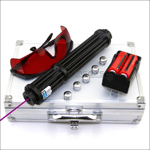 shadowlasers black vx3-ii high power 450nm blue laser pointer purple laser torch lazer flashlight hunting with 2*18650 li batteries
shadowlasers black vx3-ii high power 450nm blue laser pointer purple laser torch lazer flashlight hunting with 2*18650 li batteries