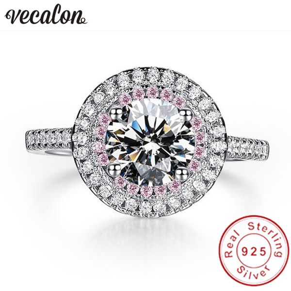 vecalon fashion 925 sterling silver infinity ring pink & white 5a zircon cz diamon engagement wedding band rings for women, Slivery;golden
vecalon fashion 925 sterling silver infinity ring pink & white 5a zircon cz diamon engagement wedding band rings for women, Slivery;golden