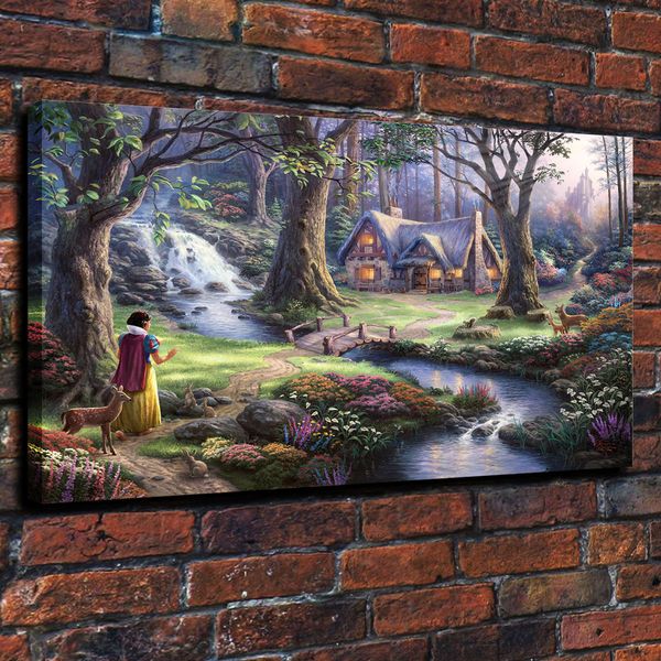 framed modern giclee hd print art poster thomas kinkade princess oil painting canvas wall home decor painting for living room decor
framed modern giclee hd print art poster thomas kinkade princess oil painting canvas wall home decor painting for living room decor