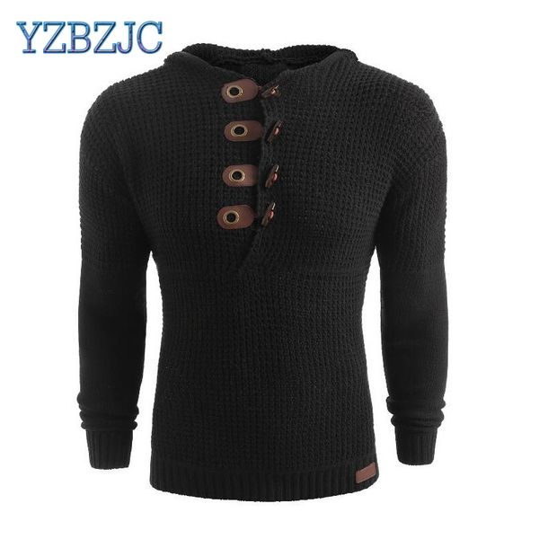 yzbzjc men's clothes long sleeve clothes sweaters slanted buckle man fashion clothing knitting hooded sweater 2018 winter, White;black
yzbzjc men's clothes long sleeve clothes sweaters slanted buckle man fashion clothing knitting hooded sweater 2018 winter, White;black