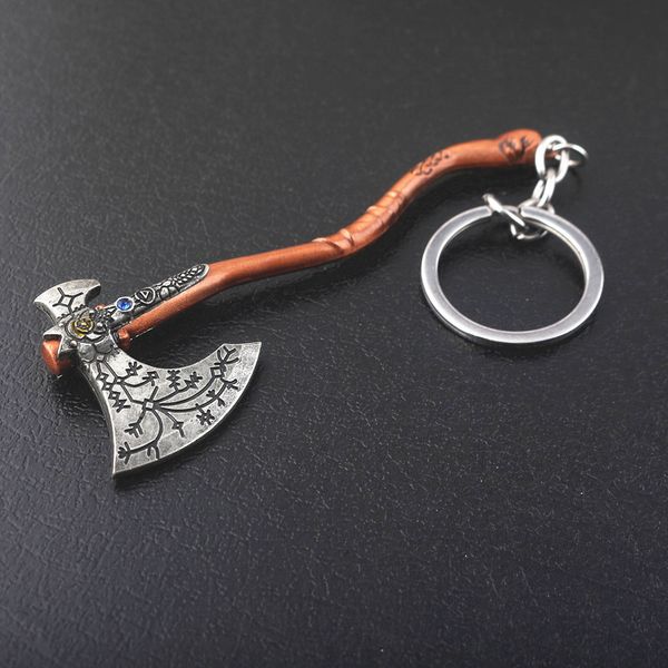 god of war 4 kratos sword key chain pendant keyring jewelry men and women car key accessories, Silver
god of war 4 kratos sword key chain pendant keyring jewelry men and women car key accessories, Silver
