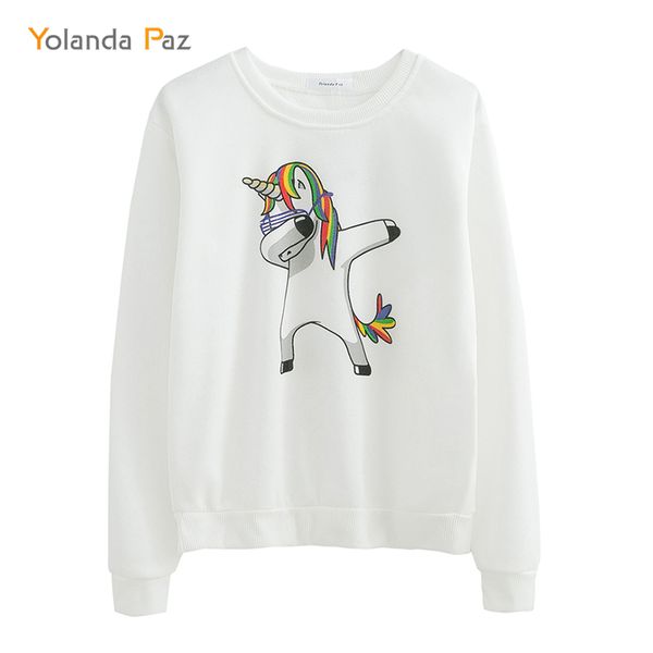 wholesale- yolanda paz 2017 new women sweatshirts fashion unicorn printing white long sleeve o-neck hoodies sweatshirt women autumn, Black
wholesale- yolanda paz 2017 new women sweatshirts fashion unicorn printing white long sleeve o-neck hoodies sweatshirt women autumn, Black