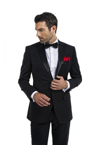 Custom Made Skinny Groom Wear Men Suits Wedding Tuxedos Black Groomsmen Slim Formal Handsome Blazer Suits Prom Party 2 Piece Jacket+Pants
Custom Made Skinny Groom Wear Men Suits Wedding Tuxedos Black Groomsmen Slim Formal Handsome Blazer Suits Prom Party 2 Piece Jacket+Pants