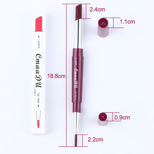 cmaadu lipstick lip liner set 2 in 1 beauty pigment matte lipstick pencils moisturizer lips makeup 6colors
cmaadu lipstick lip liner set 2 in 1 beauty pigment matte lipstick pencils moisturizer lips makeup 6colors