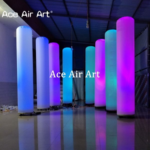8 piece colorful rgb white led lighting inflatable pillar for wedding party event decoration
8 piece colorful rgb white led lighting inflatable pillar for wedding party event decoration