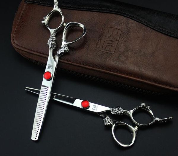 6inch big dragon handle hair dressing scissors flat teeth thinning scissors set kit hair care styling tool products hair scissors sale
6inch big dragon handle hair dressing scissors flat teeth thinning scissors set kit hair care styling tool products hair scissors sale