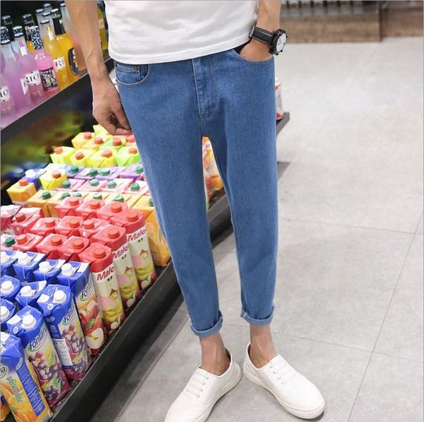 2020 fashion casual jeans men hip hop teenagers cowboy denim streetwear harem loose blue ankle length pants hombre
2020 fashion casual jeans men hip hop teenagers cowboy denim streetwear harem loose blue ankle length pants hombre