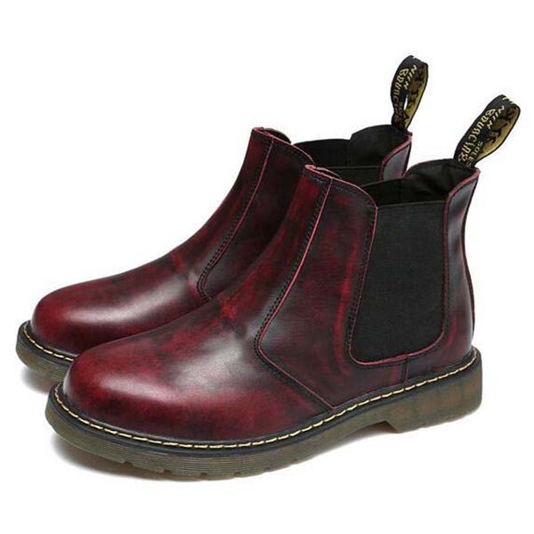 genuine leather men punk style boots, retro patent leather men ankle cowboy boots outdoor male boots, Black
genuine leather men punk style boots, retro patent leather men ankle cowboy boots outdoor male boots, Black