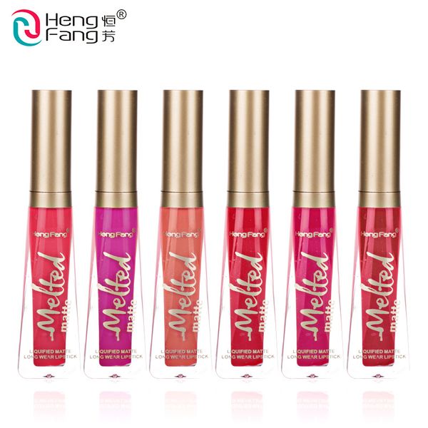 6 colors/lot hengfang melted lips matte lip stick face liquid lip gloss faced makeup velour liquid lipstick cosmetic h7698 ing
6 colors/lot hengfang melted lips matte lip stick face liquid lip gloss faced makeup velour liquid lipstick cosmetic h7698 ing