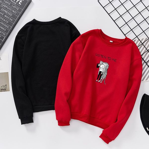 women hoodies autumn winter sweatshirts cartoon kawaii print fleece loose moletom feminino harajuku pullover t6, Black
women hoodies autumn winter sweatshirts cartoon kawaii print fleece loose moletom feminino harajuku pullover t6, Black
