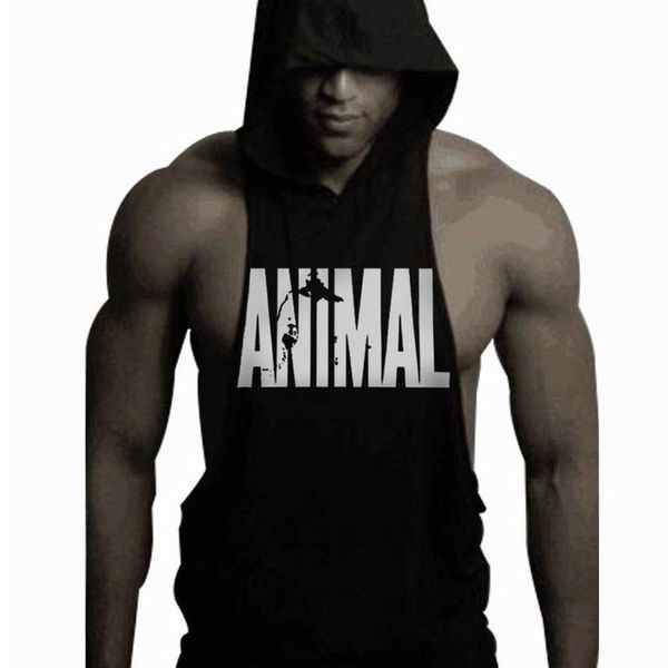 Fashion Men 'S Summer Sleeveless Hoodies Fitness Undershirt Animal Hoodie Cotton Tanks Tops Super Muscle Vest Gymsclothing H -B
Fashion Men 'S Summer Sleeveless Hoodies Fitness Undershirt Animal Hoodie Cotton Tanks Tops Super Muscle Vest Gymsclothing H -B