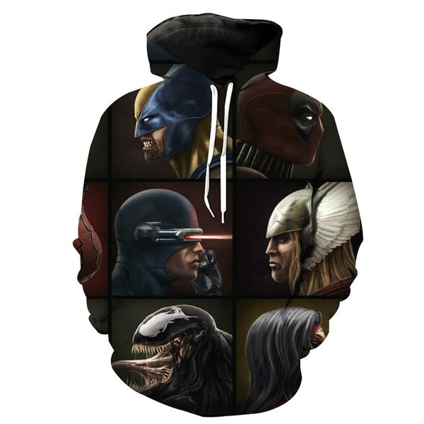 новейшая мода фильм веном последний харадзюку style3d печать толстовки мода одежда женщины/мужчины мода 3d hoodiest случайные пуловеры k410, Black
новейшая мода фильм веном последний харадзюку style3d печать толстовки мода одежда женщины/мужчины мода 3d hoodiest случайные пуловеры k410, Black