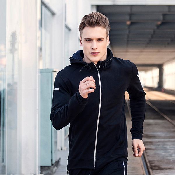 high elastic running jacket men breathable quick-drying running jersey windproof coat outdoor sports hiking run hooded sport top, Black;brown
high elastic running jacket men breathable quick-drying running jersey windproof coat outdoor sports hiking run hooded sport top, Black;brown