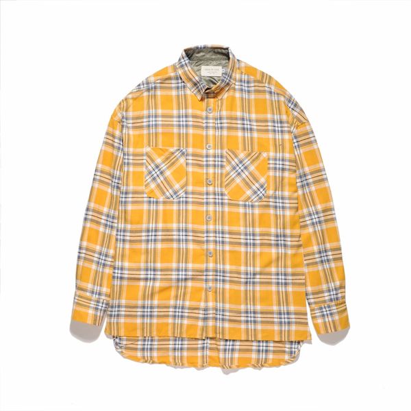 sleeve scotland grid long men hiphop shirts hem red curved oversized shirt yellow extended flannel pwubs, Black
sleeve scotland grid long men hiphop shirts hem red curved oversized shirt yellow extended flannel pwubs, Black