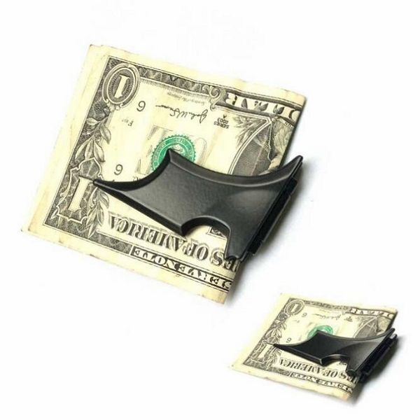 3 colors 121x36mm batman shaped money clips for man magnetic folding card metal holder wallet for cash counting cash clips d0580-1, Black
3 colors 121x36mm batman shaped money clips for man magnetic folding card metal holder wallet for cash counting cash clips d0580-1, Black