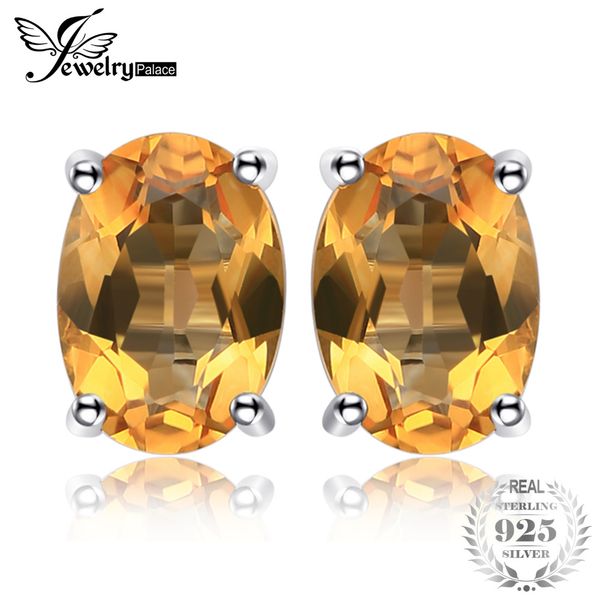 jewelrypalace oval 1.4ct natural citrine birthstone stud earrings solid 925 sterling silver 2018 new fine jewelry for women, Golden;silver
jewelrypalace oval 1.4ct natural citrine birthstone stud earrings solid 925 sterling silver 2018 new fine jewelry for women, Golden;silver