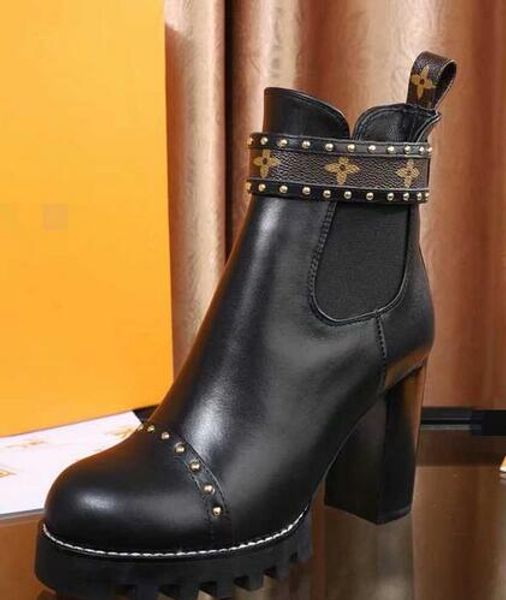 women winter martin boots original classic luxurious fashion brand genuine leather round head rivet simple trend high heel boots, Black
women winter martin boots original classic luxurious fashion brand genuine leather round head rivet simple trend high heel boots, Black