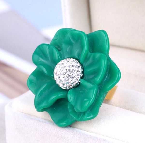 csxjd luxury trendy flower crystal resin womens beautiful ring copper metal exaggerated ring jewellery, Golden;silver
csxjd luxury trendy flower crystal resin womens beautiful ring copper metal exaggerated ring jewellery, Golden;silver
