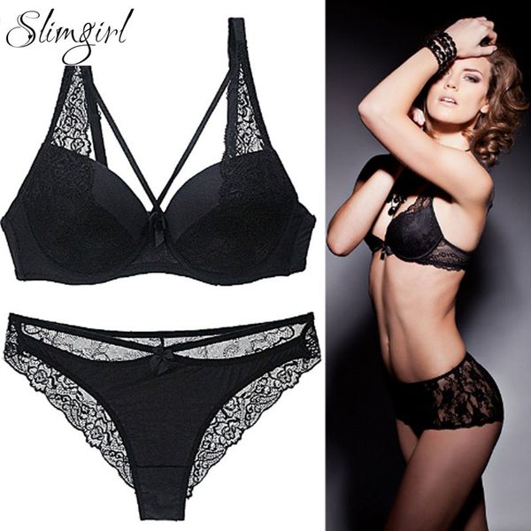 slimgirl women's lace bras set push up adjustable padded underwire bra & brief sets female big size a b c d lingerie set, Red;black
slimgirl women's lace bras set push up adjustable padded underwire bra & brief sets female big size a b c d lingerie set, Red;black