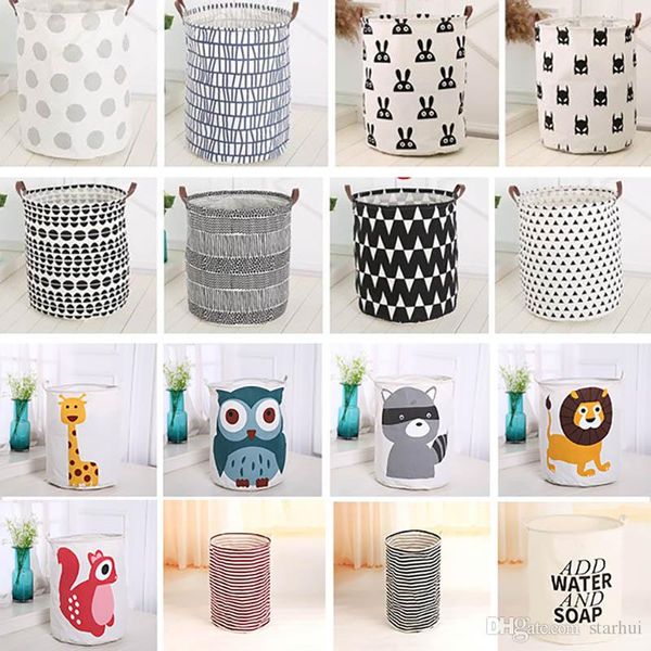 33 style ins storage baskets bucket kids room toys clothing canvas bags cartoon striple handle organizer laundry bag 40*50cm gifts wx9-272
33 style ins storage baskets bucket kids room toys clothing canvas bags cartoon striple handle organizer laundry bag 40*50cm gifts wx9-272