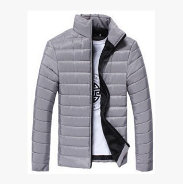 mens spring autumn down jackets thin slim fit coats cotton-padded solid color long sleeved jacket outerwear, Black
mens spring autumn down jackets thin slim fit coats cotton-padded solid color long sleeved jacket outerwear, Black