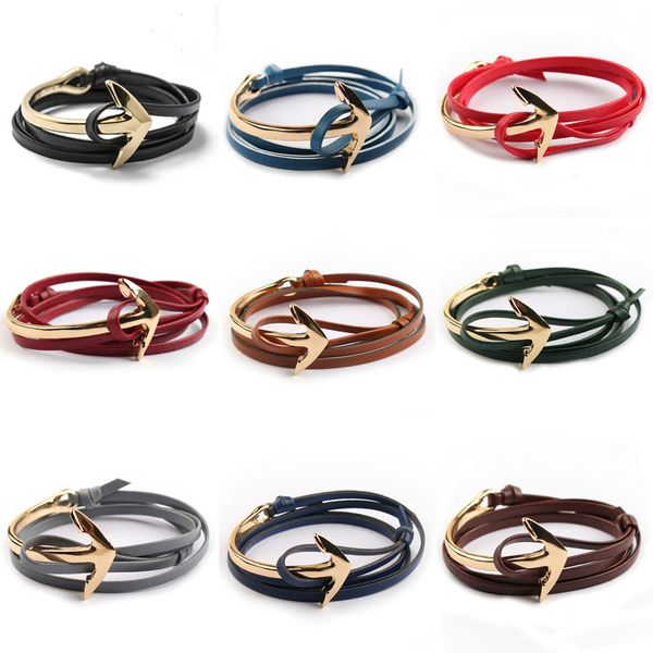 fashion anchor bracelets hand woven leather bracelets multilayer wrap bracelets golden ship anchor bangles fashion gifts, Golden;silver
fashion anchor bracelets hand woven leather bracelets multilayer wrap bracelets golden ship anchor bangles fashion gifts, Golden;silver